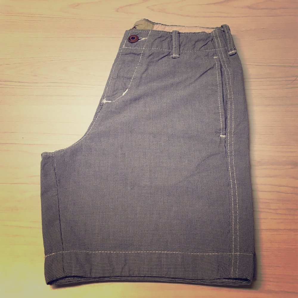 COPY - Hollister Micro Houndstooth Chino Short